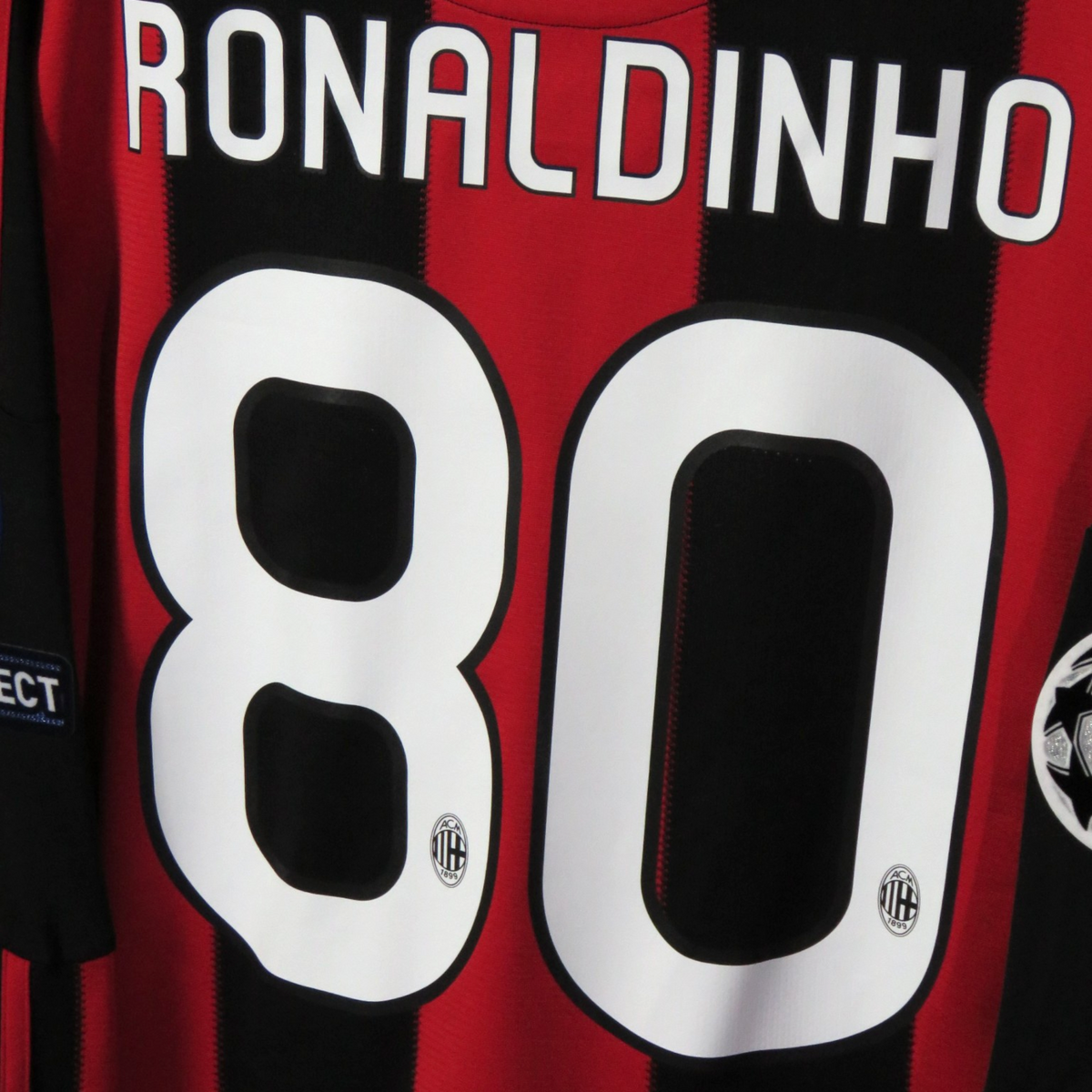 AC Milan 2010-11 Home Ronaldinho #80 Shirt M