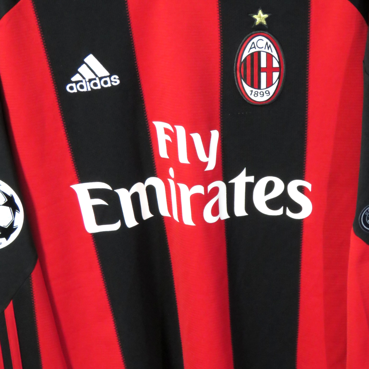 AC Milan 2010-11 Home Ronaldinho #80 Shirt M