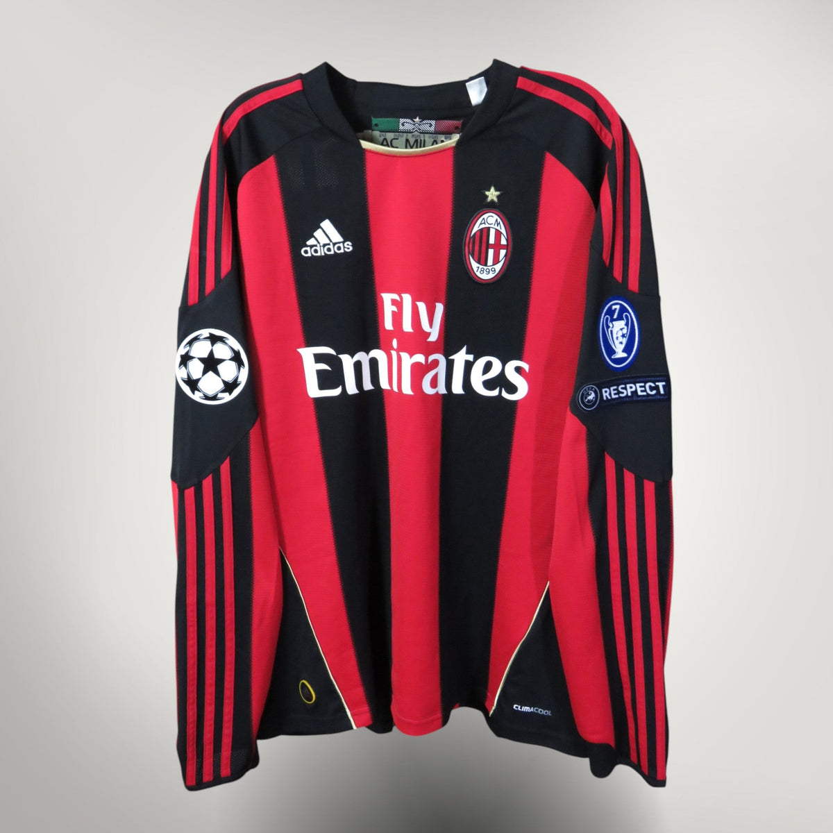 AC Milan 2010-11 Home Ronaldinho #80 Shirt M