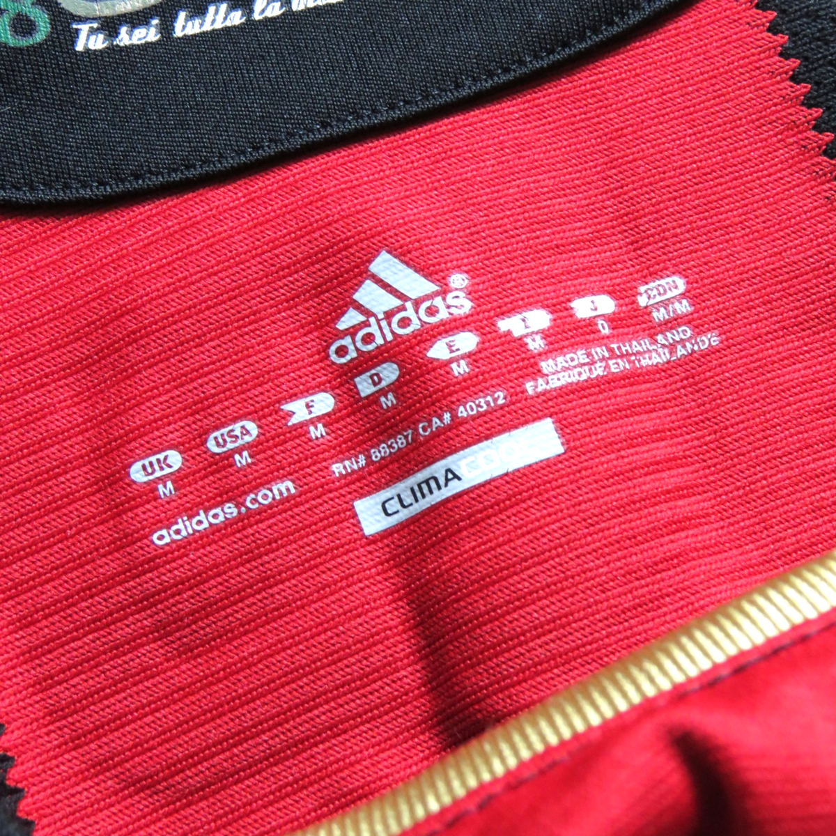 AC Milan 2010-11 Home Ronaldinho #80 Shirt M