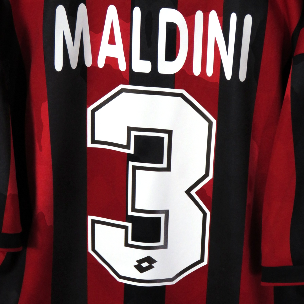 AC Milan 1995-96 Home Maldini #3 Shirt XL