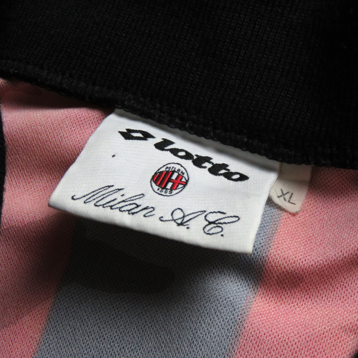 AC Milan 1995-96 Home Maldini #3 Shirt XL