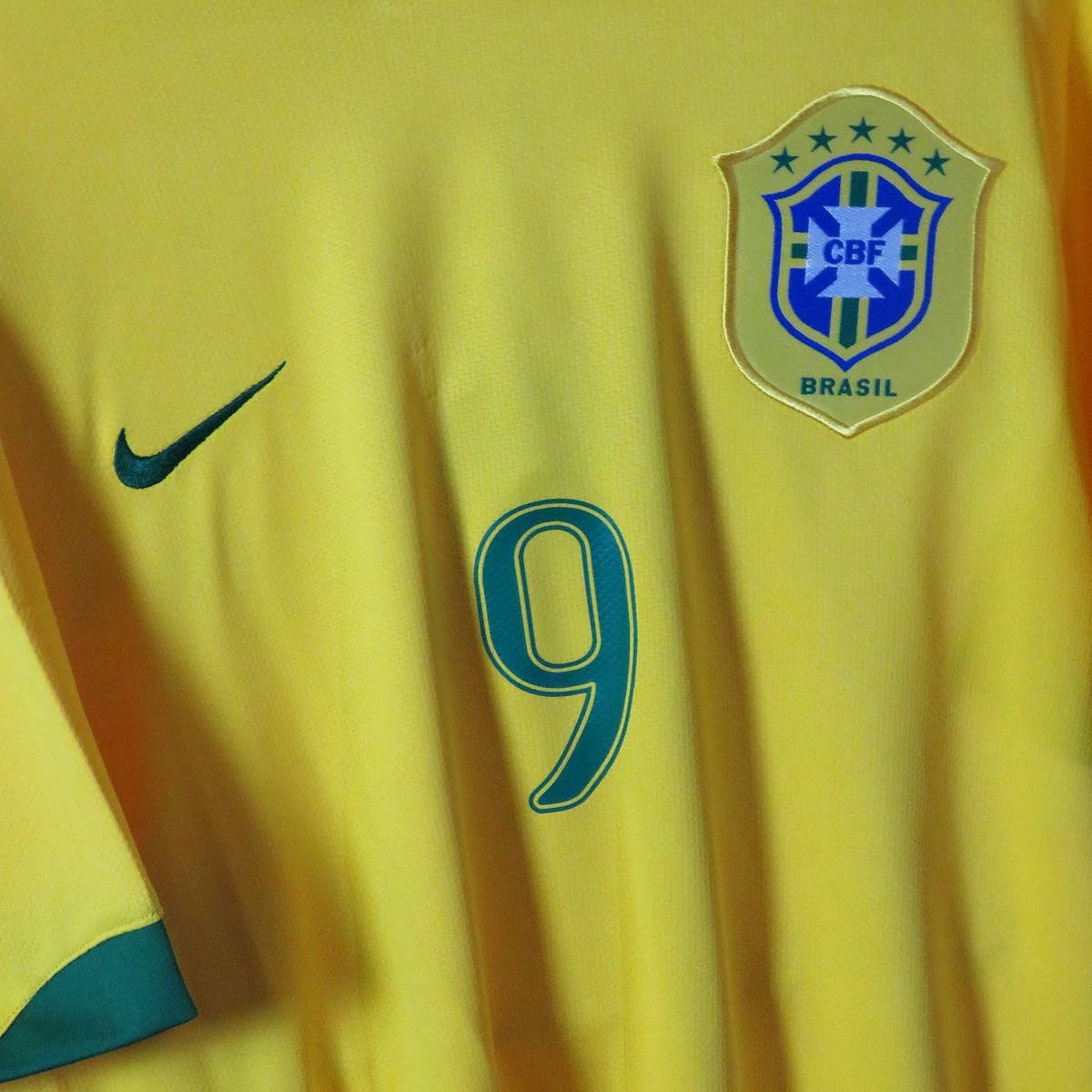 Brazil 2006-2008 Home shirt, Ronaldo 9, Nike, size L | Nostalgic Football Shirts