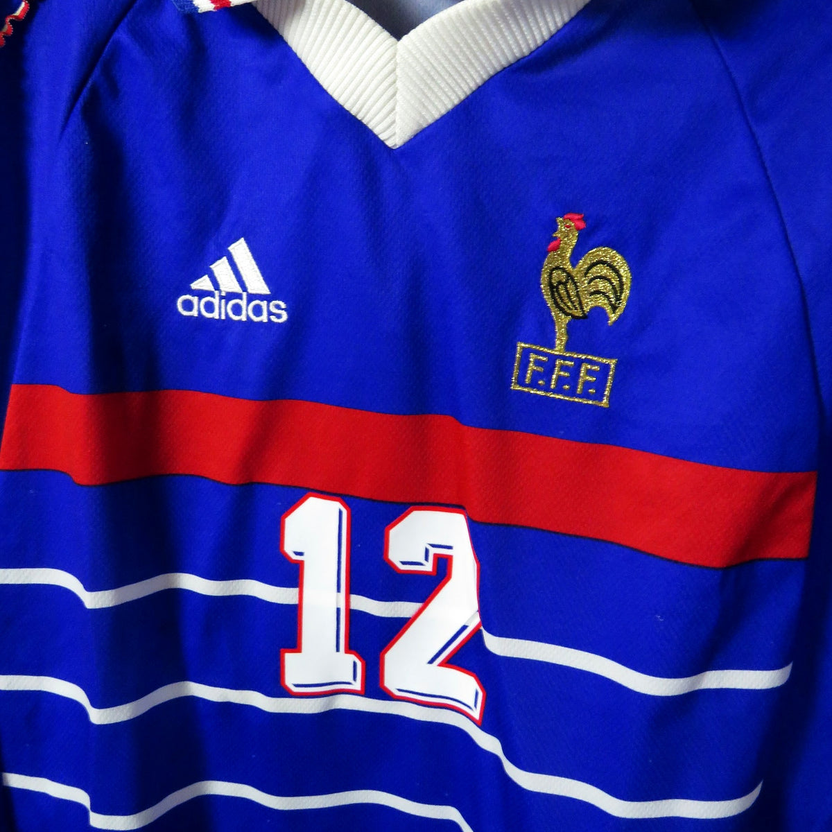France 1998-2000 Home shirt, Henry 12, Adidas, size XL | Nostalgic Football Shirts