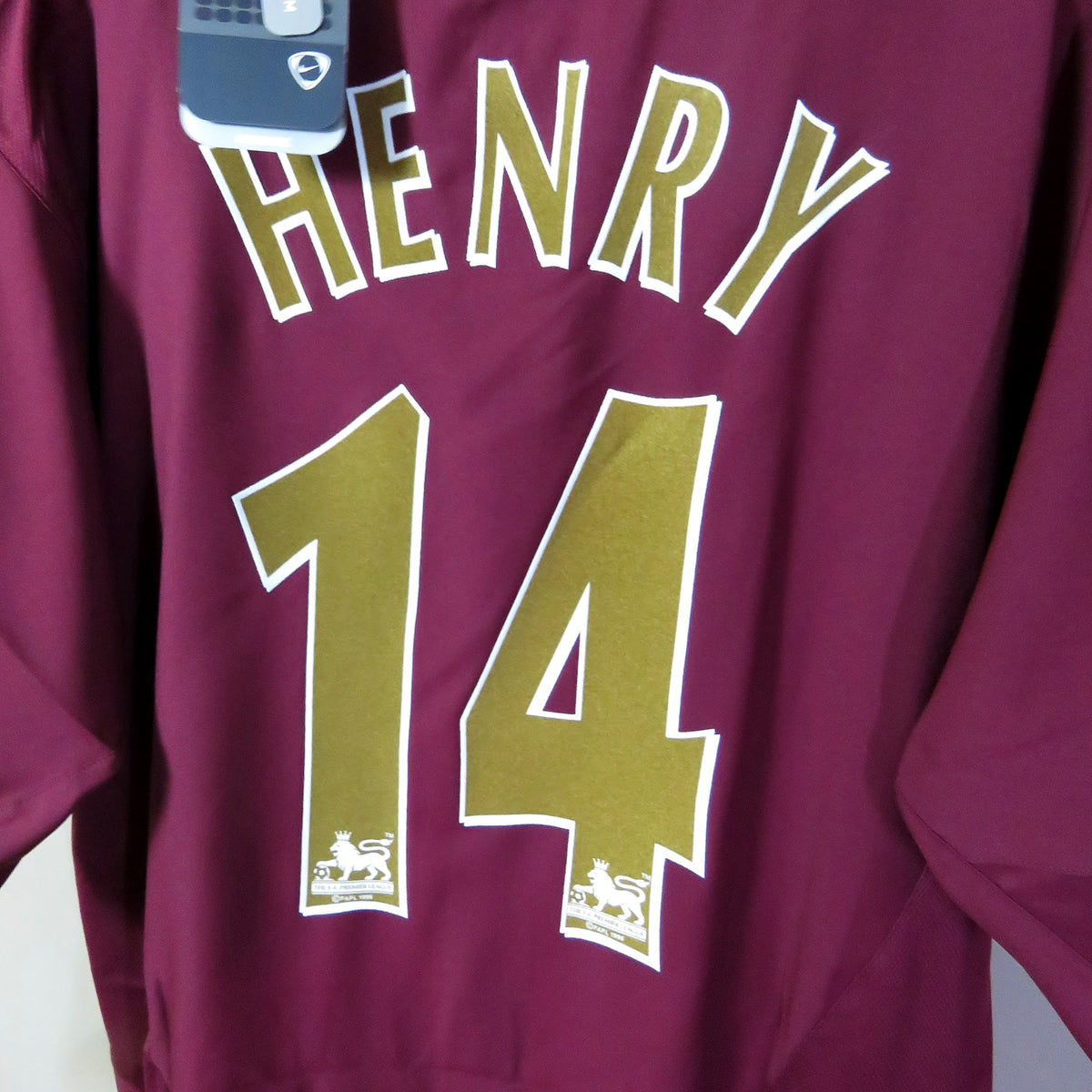 Arsenal 2005-2006 Home Player Issue shirt, Henry 14, Nike, size XL | Nostalgic Football Shirts