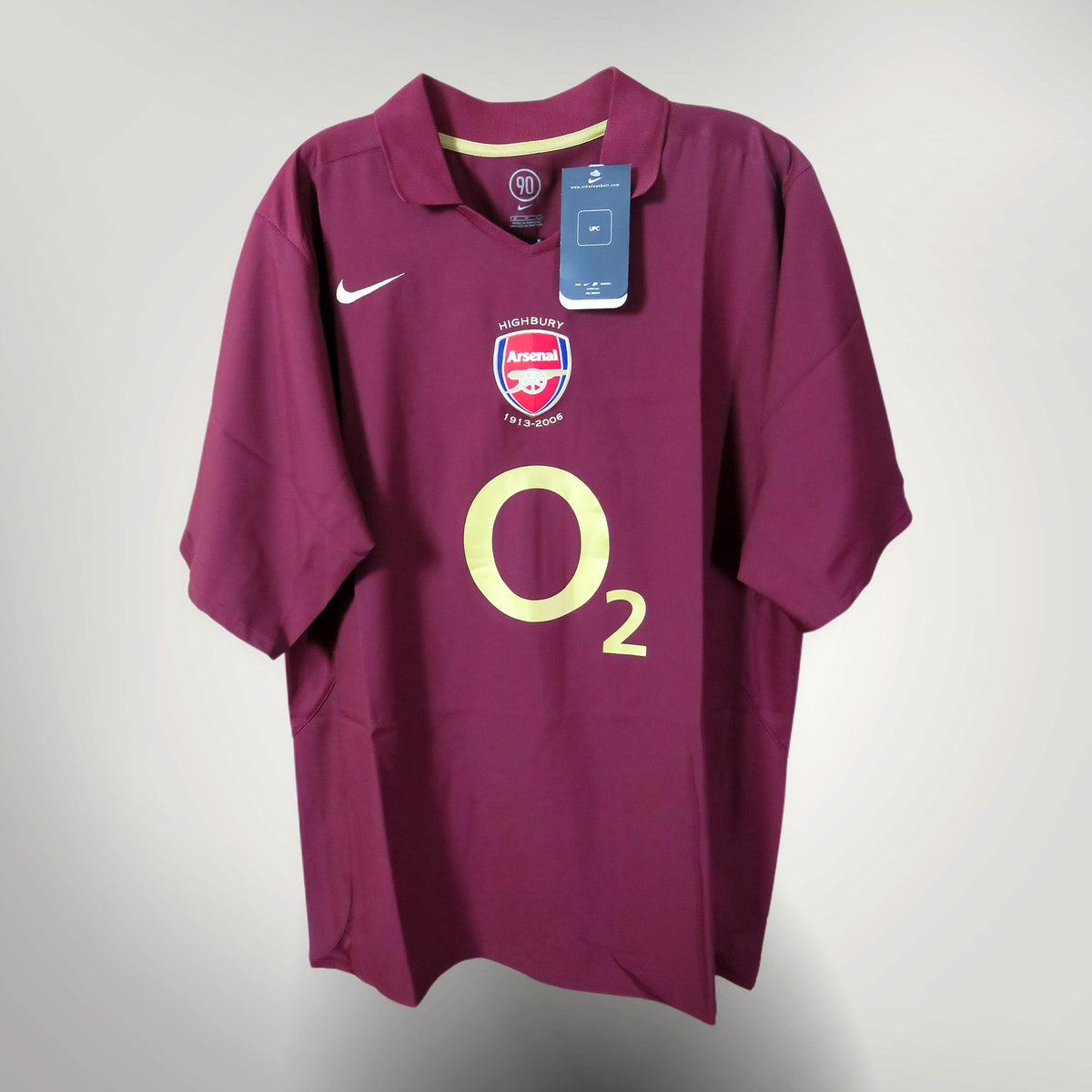 Arsenal 2005-2006 Home Player Issue shirt, Henry 14, Nike, size XL | Nostalgic Football Shirts