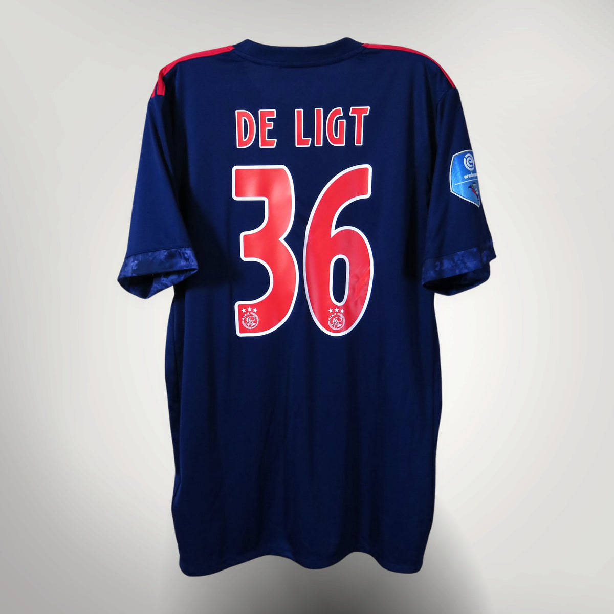 Ajax 2017-2018 Away shirt, De Ligt 4, Adidas, size L, product code AZ7875 | Nostalgic Football Shirts