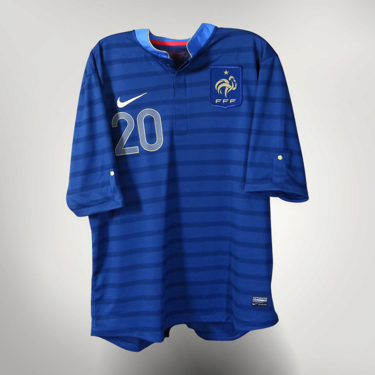 France 2012-2013 Home shirt, Ben Arfa 20, Nike, size L, product code 449680-405 | Nostalgic Football Shirts