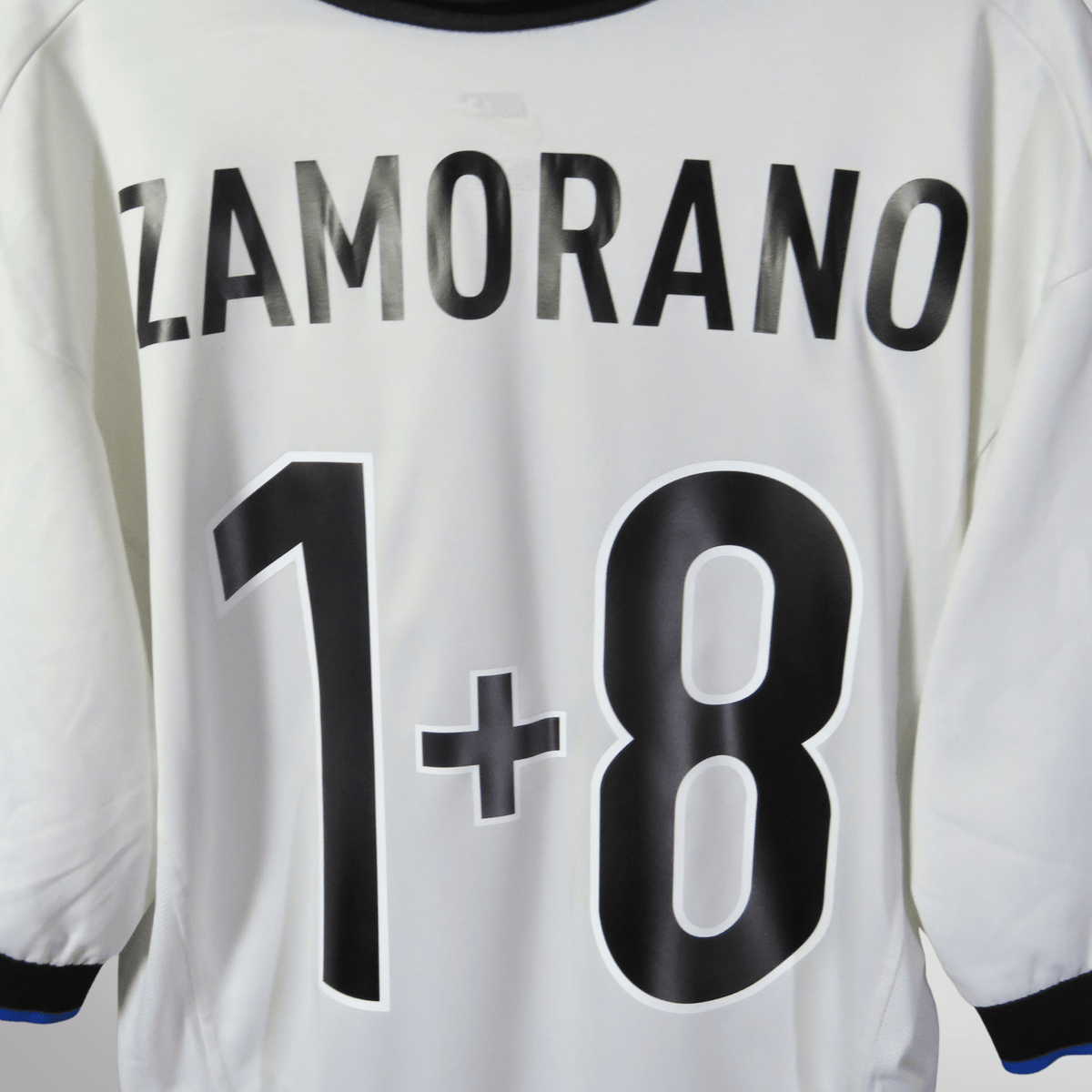Retro Inter Milan 1998-1999 Away football jersey by Nike, Zamorano 1+8, size XL | Nostalgic Football Shirts
