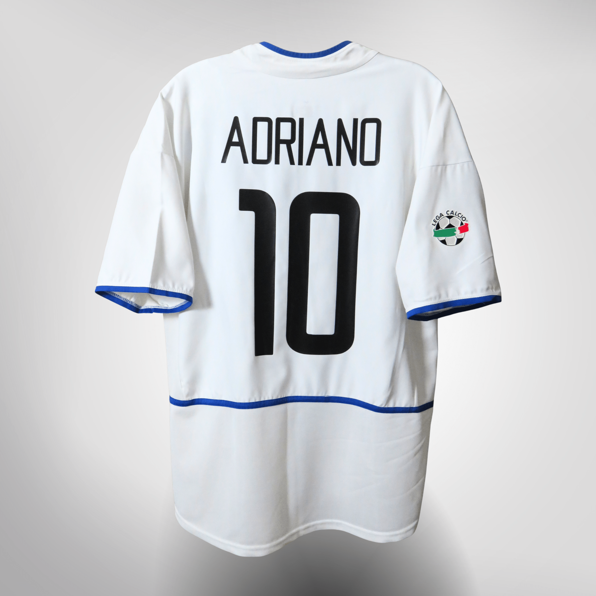 Inter Milan 2002-04 Away Adriano #10 Shirt M – Nostalgic Football