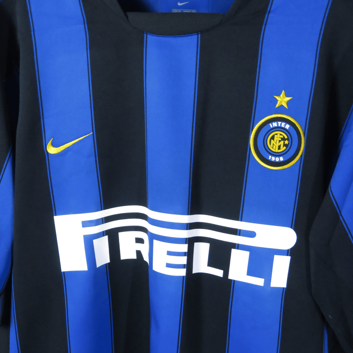Original Inter Milan 2003-2004 Home brand new with tags football shirt, size XL, Adriano 10 | Nostalgic Football Shirts