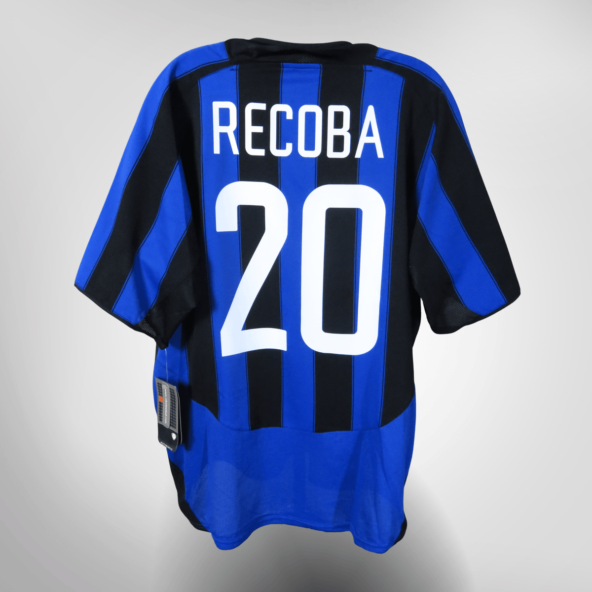 Vintage Inter Milan 2003-2004 Home football shirt with Recoba 20 print, size XL | Nostalgic Football Shirts