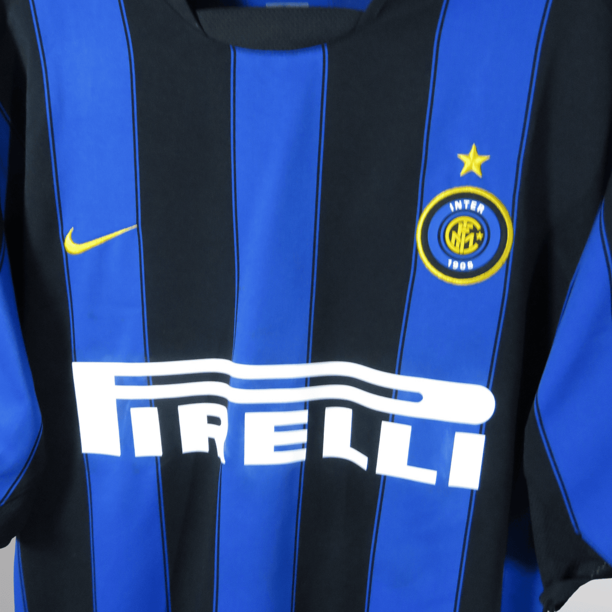 Original Inter Milan 2003-2004 Home brand new with tags football shirt, size S, Zanetti 4 | Nostalgic Football Shirts