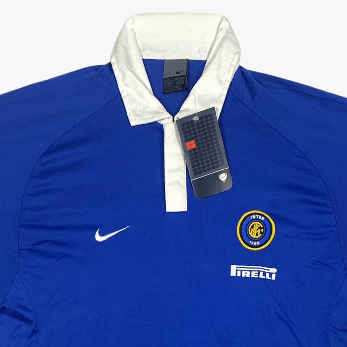 Authentic Nike Inter Milan 2003-2004 polo shirt, brand new with tags, size L | Nostalgic Football Shirts