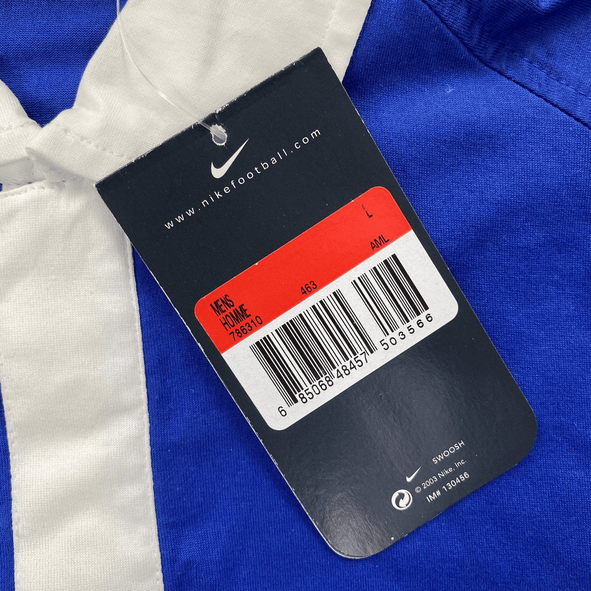 Vintage Inter Milan 2003-2004 polo shirt, brand new with tags, size L | Nostalgic Football Shirts