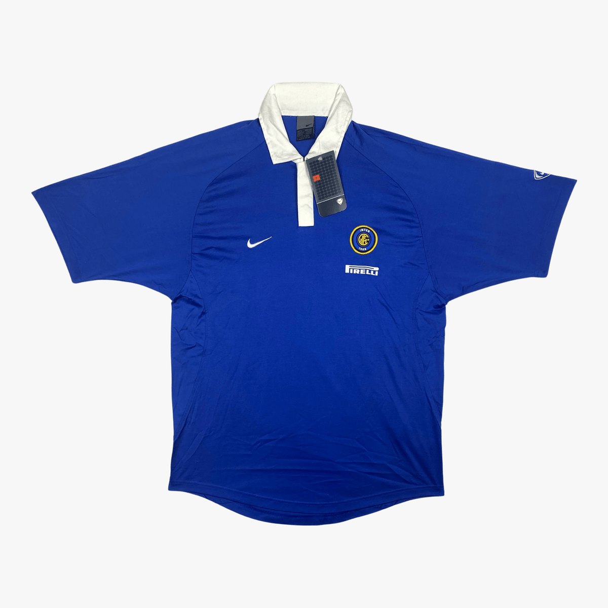 Vintage Inter Milan 2003-2004 polo shirt, brand new with tags, size L | Nostalgic Football Shirts