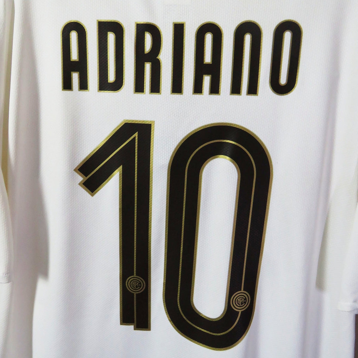 Inter Milan 2008-2009 Away shirt, Adriano 10, Nike, size XL, product code 287409-105 | Nostalgic Football Shirts