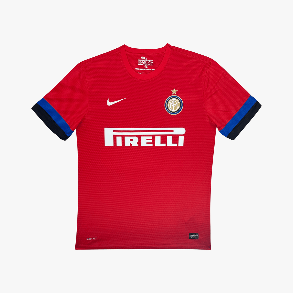 Authentic Nike Inter Milan 2012-2013 Away shirt, Milito 22 on the back, size M | Nostalgic Football Shirts