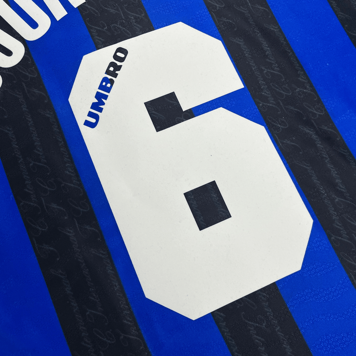 Inter Milan 1996-97 Home Djorkaeff #6 Shirt XL
