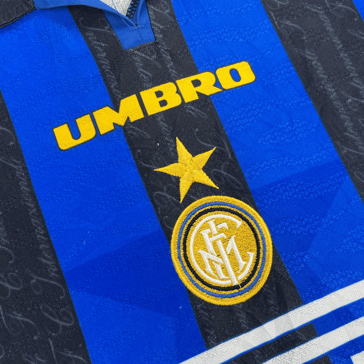 Inter Milan 1996-97 Home Djorkaeff #6 Shirt XL