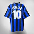 Inter 1997-98 Home Ronaldo #10 Shirt XL