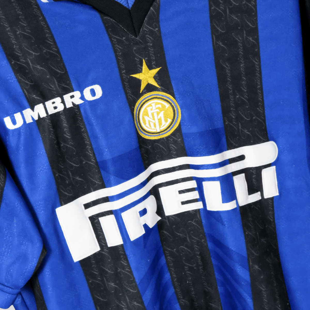 Inter Milan 1997-98 Home Ronaldo #10 Shirt M