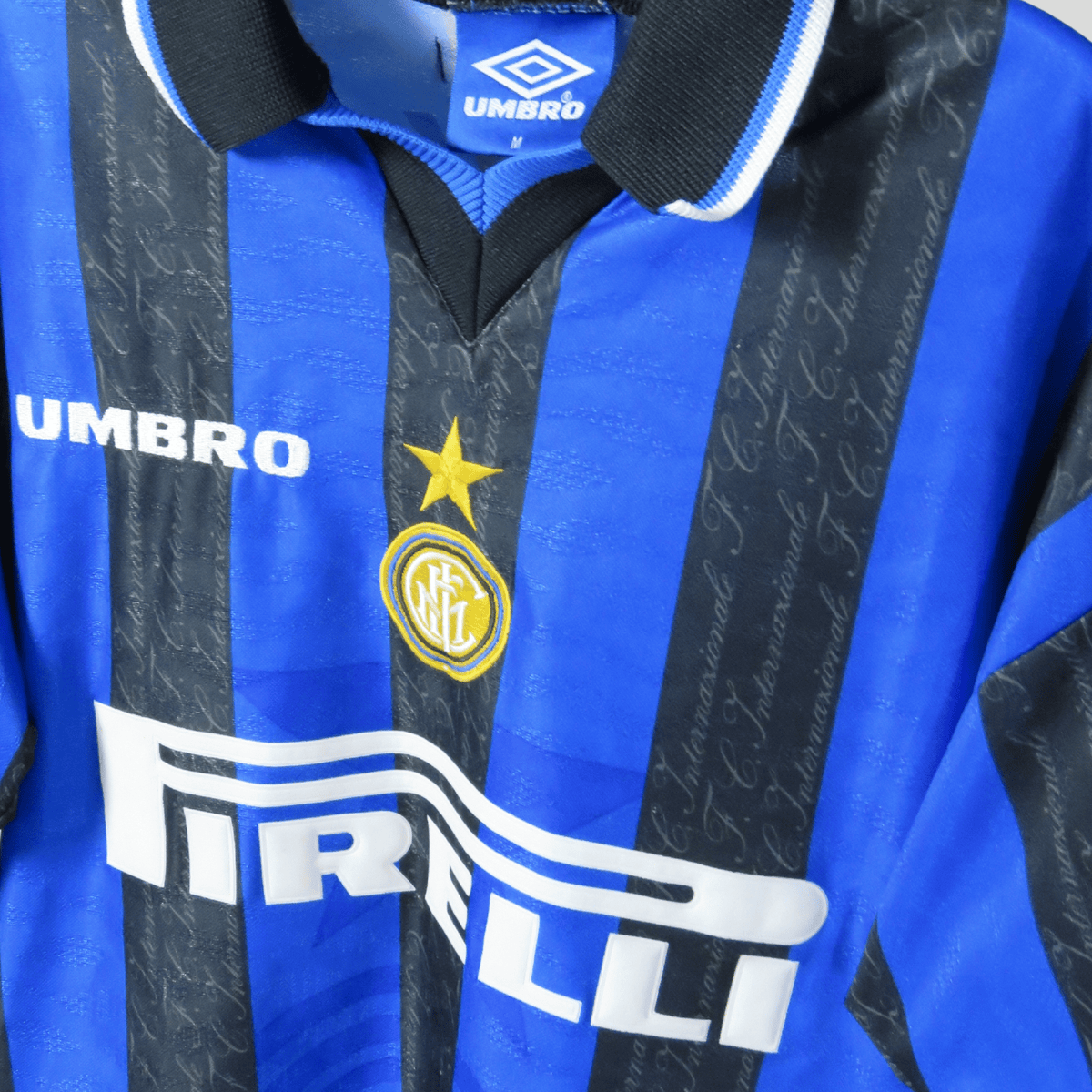 Inter Milan 1997-98 Home #10 Shirt M
