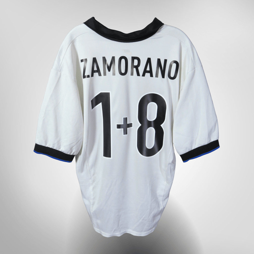 Inter Milan 1998-99 Away Zamorano #1+8 Shirt XL