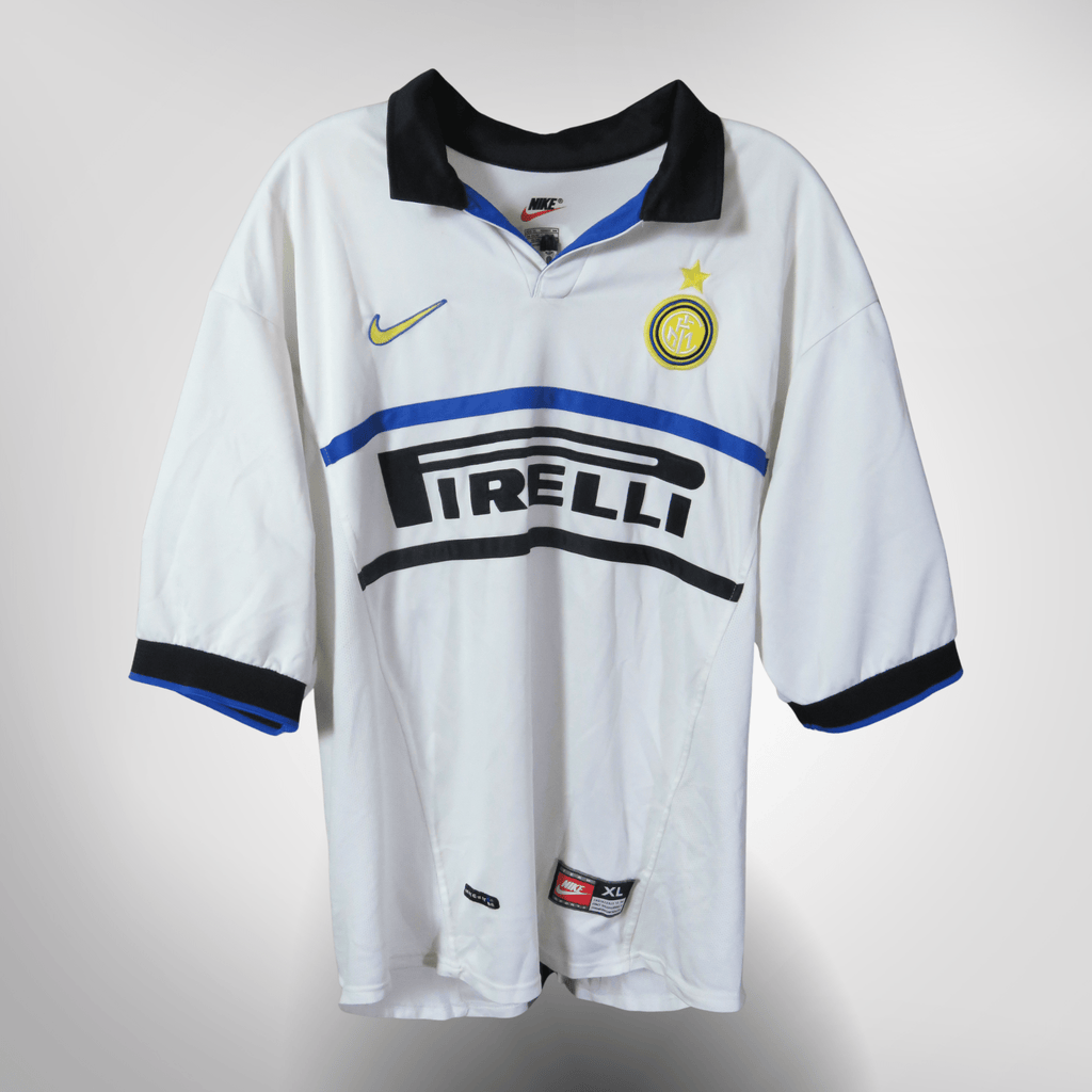 Inter Milan 1998-99 Away Zamorano #1+8 Shirt XL