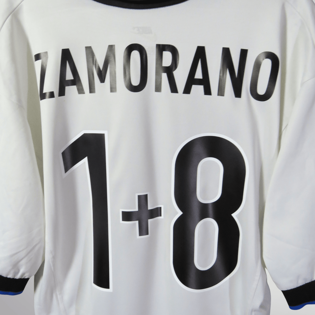 Inter Milan 1998-99 Away Zamorano #1+8 Shirt XL