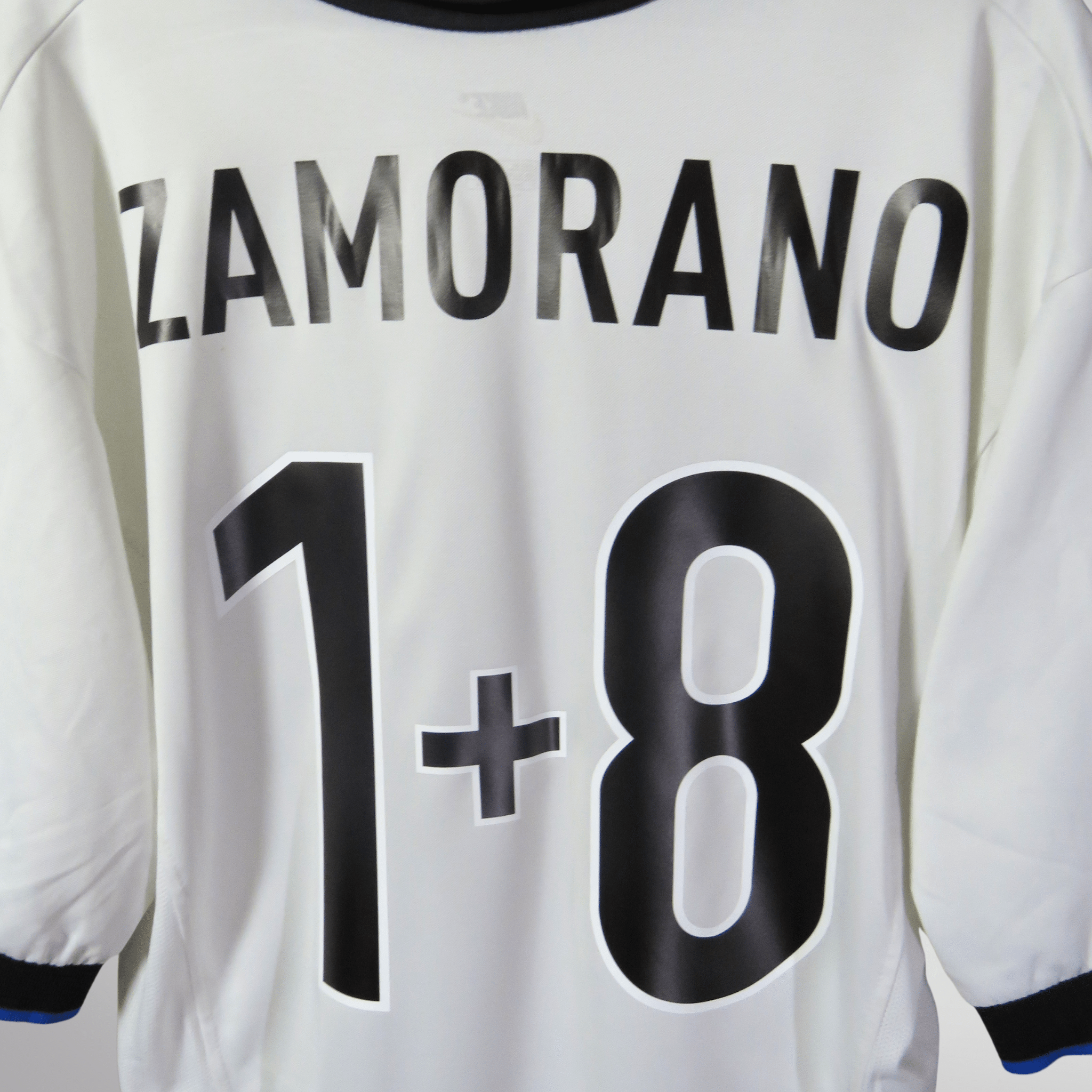 Inter Milan 1998-99 Away Zamorano #1+8 Shirt XL