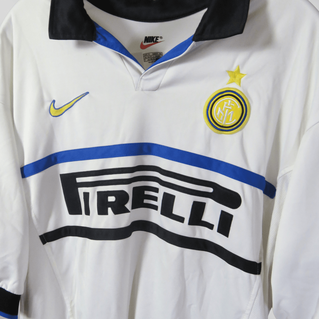 Inter Milan 1998-99 Away Zamorano #1+8 Shirt XL