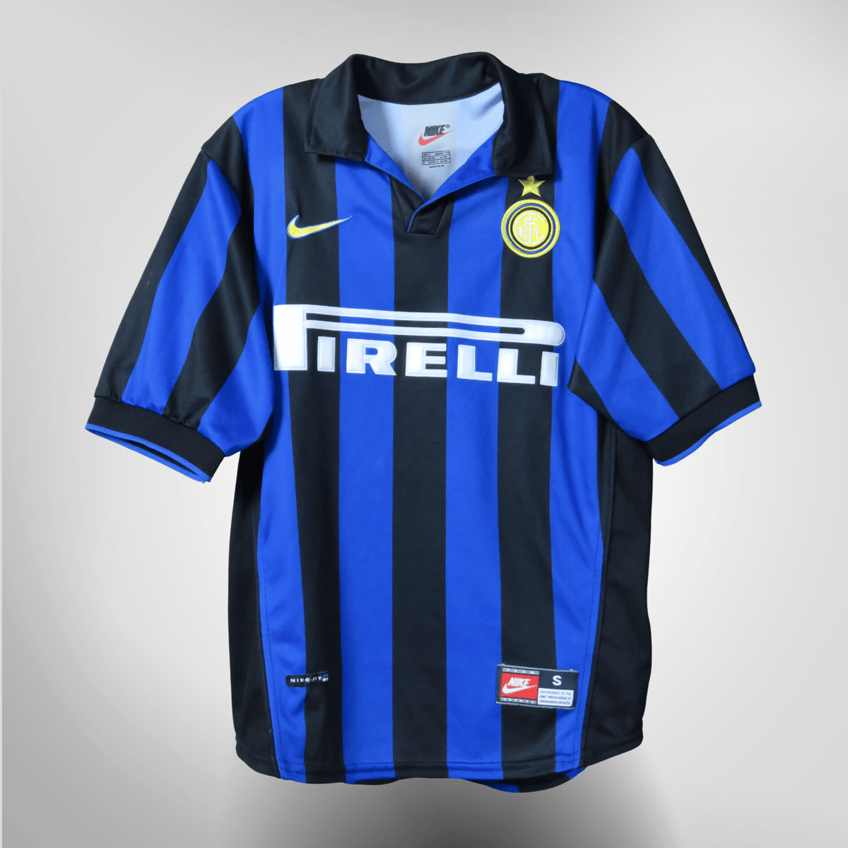 Inter Milan 1998-99 Home Ronaldo #9 Shirt S