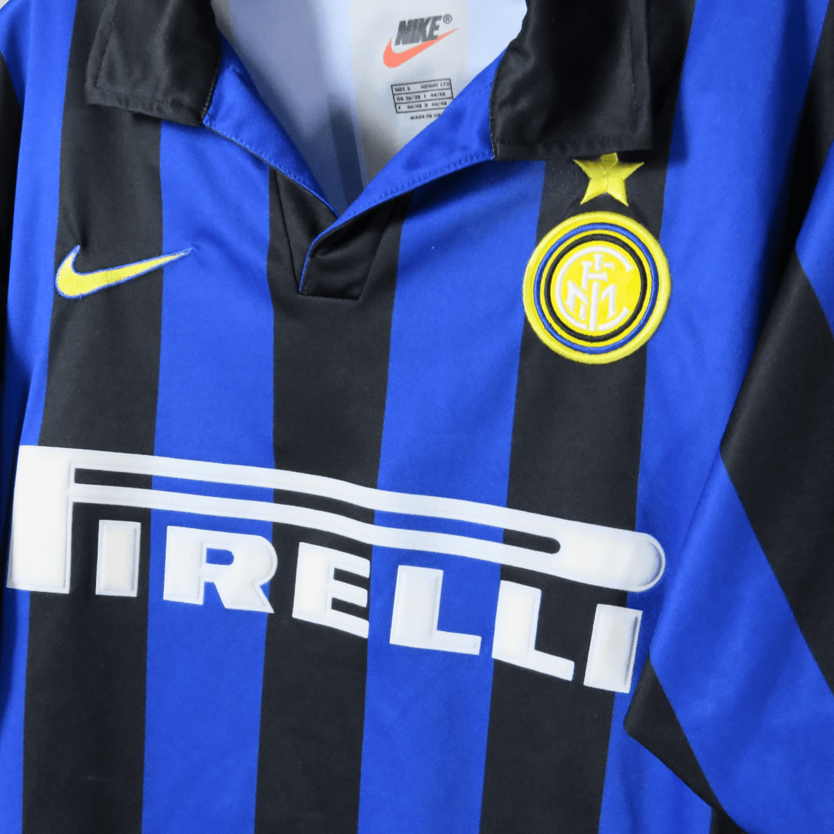 Inter Milan 1998-99 Home Ronaldo #9 Shirt S