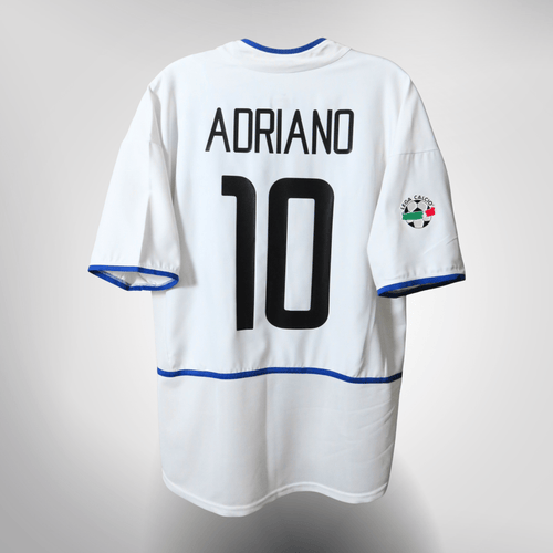 Inter Milan 2002-04 Away Adriano #10 Shirt M – Nostalgic Football
