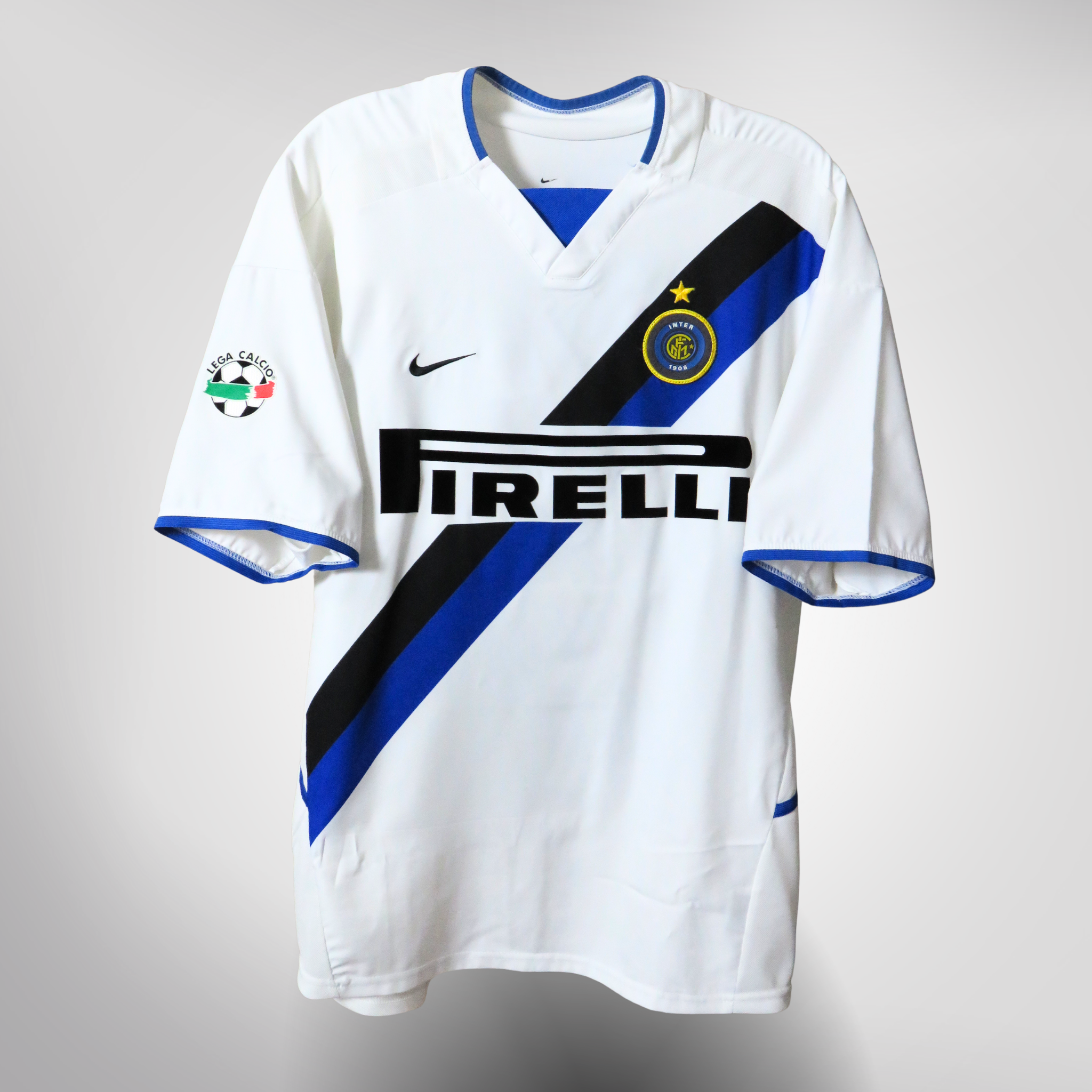 Inter Milan 2002-04 Away Adriano #10 Shirt M