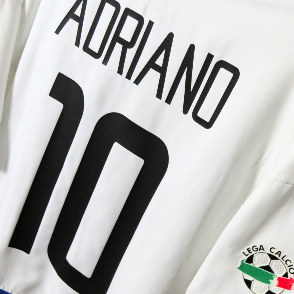 Inter Milan 2002-04 Away Adriano #10 Shirt M