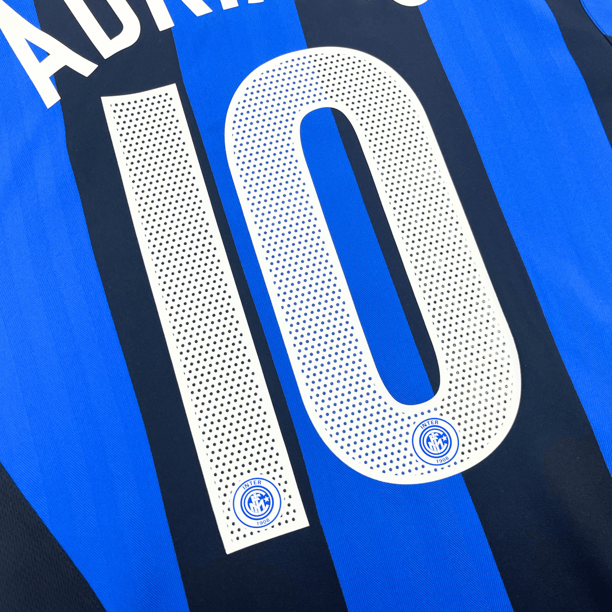 Inter Milan 2004-05 Home Adriano #10 Shirt S
