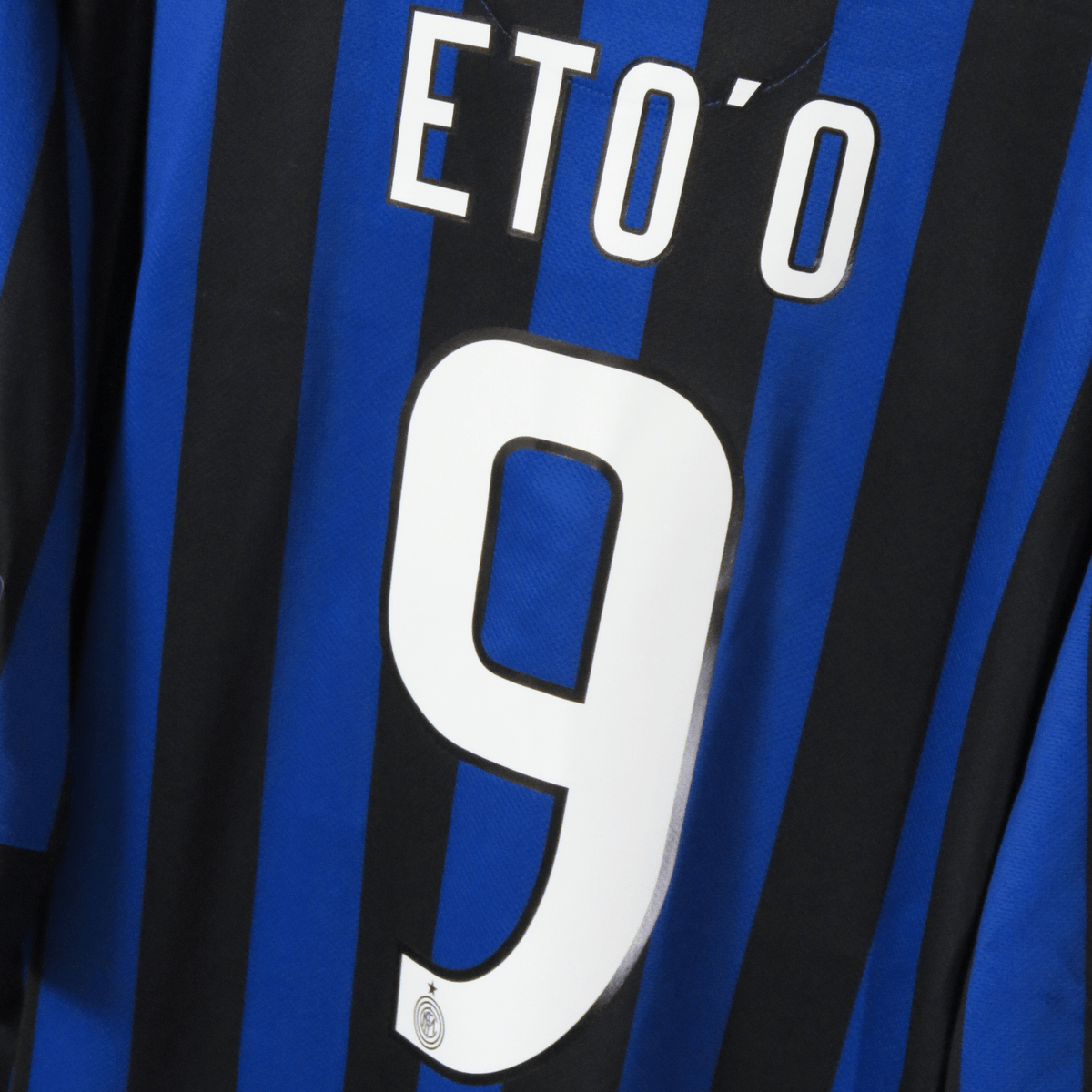 Inter Milan 2011-12 Home Eto'o #9 Shirt XL