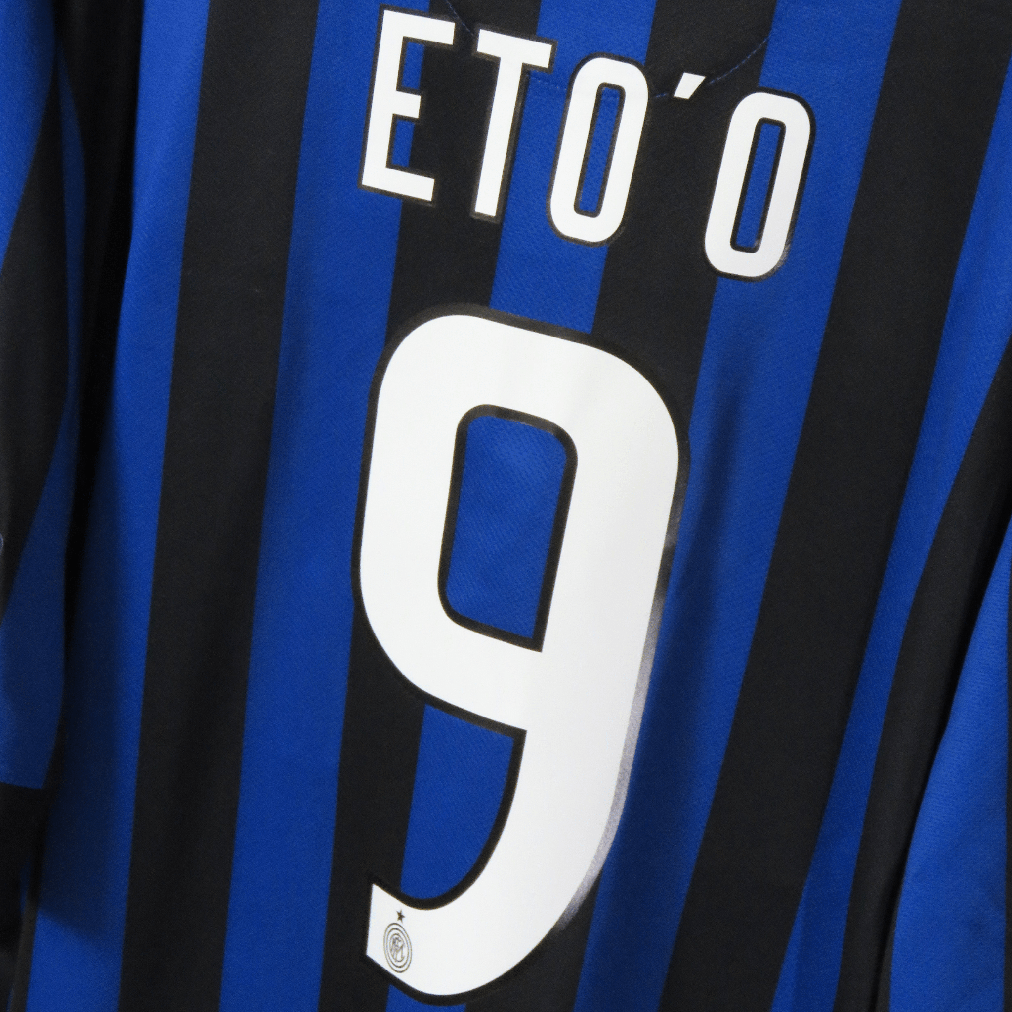 Inter Milan 2011-12 Home Eto'o #9 Shirt XL