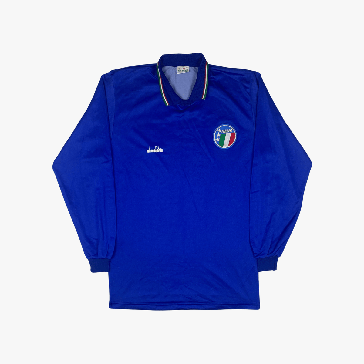 Vintage Italy 1986-1990 Home longsleeve football shirt, size M | Nostalgic Football Shirts