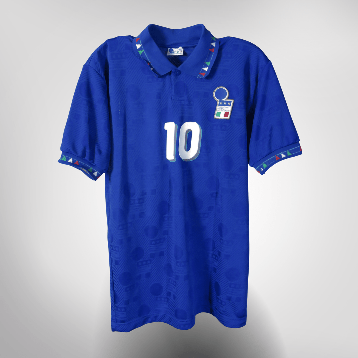 Authentic Diadora Italy 1994 Home shirt, Baggio 10 on the back, size M | Nostalgic Football Shirts