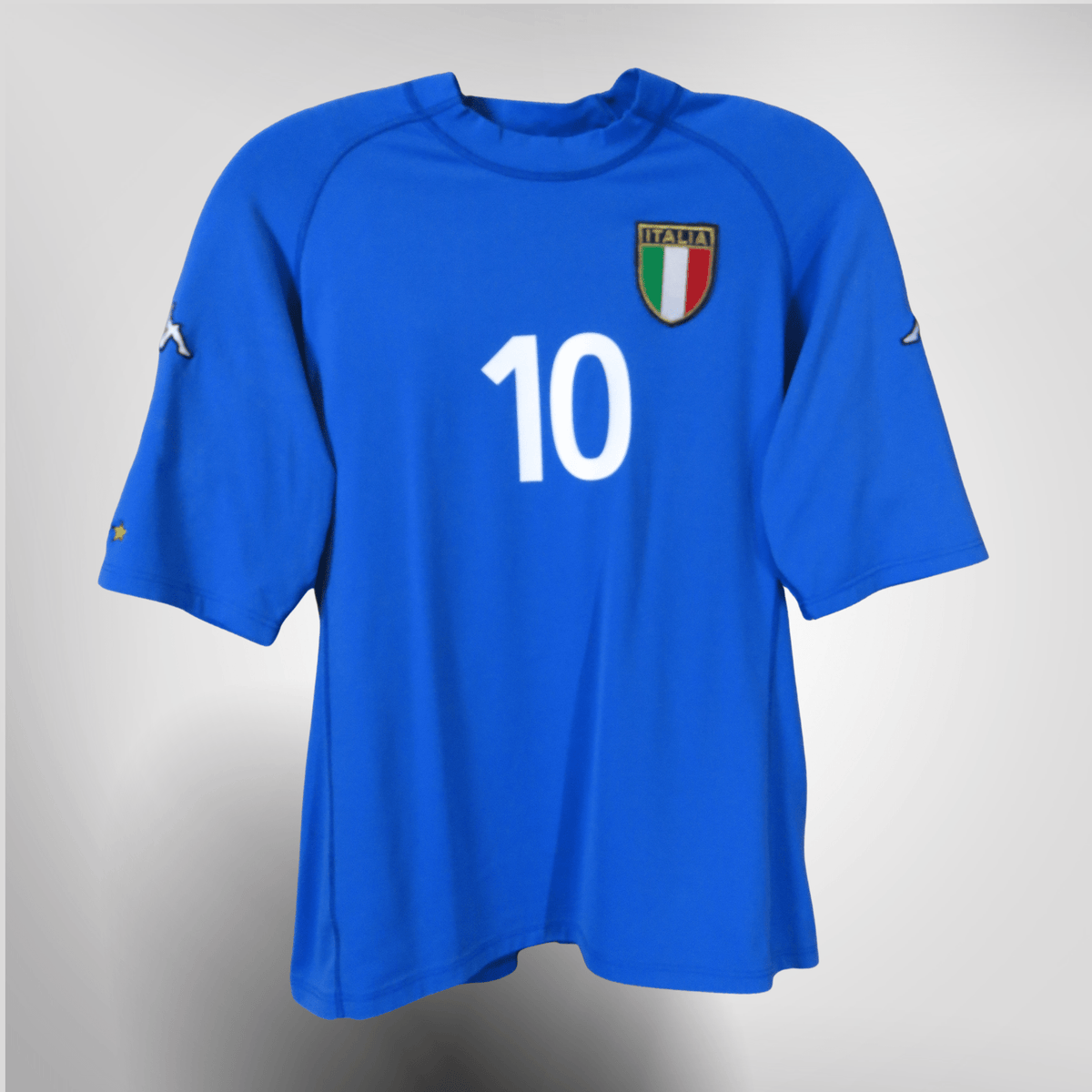 Authentic Kappa Italy 2002-2003 Home shirt, Totti 10 on the back, size M | Nostalgic Football Shirts