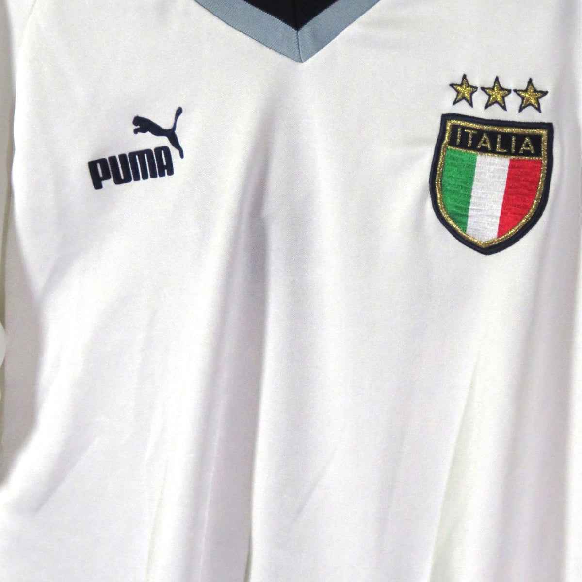 Retro Italy 2003-2004 Training longsleeve football jersey by Puma, size M | Nostalgic Football Shirts