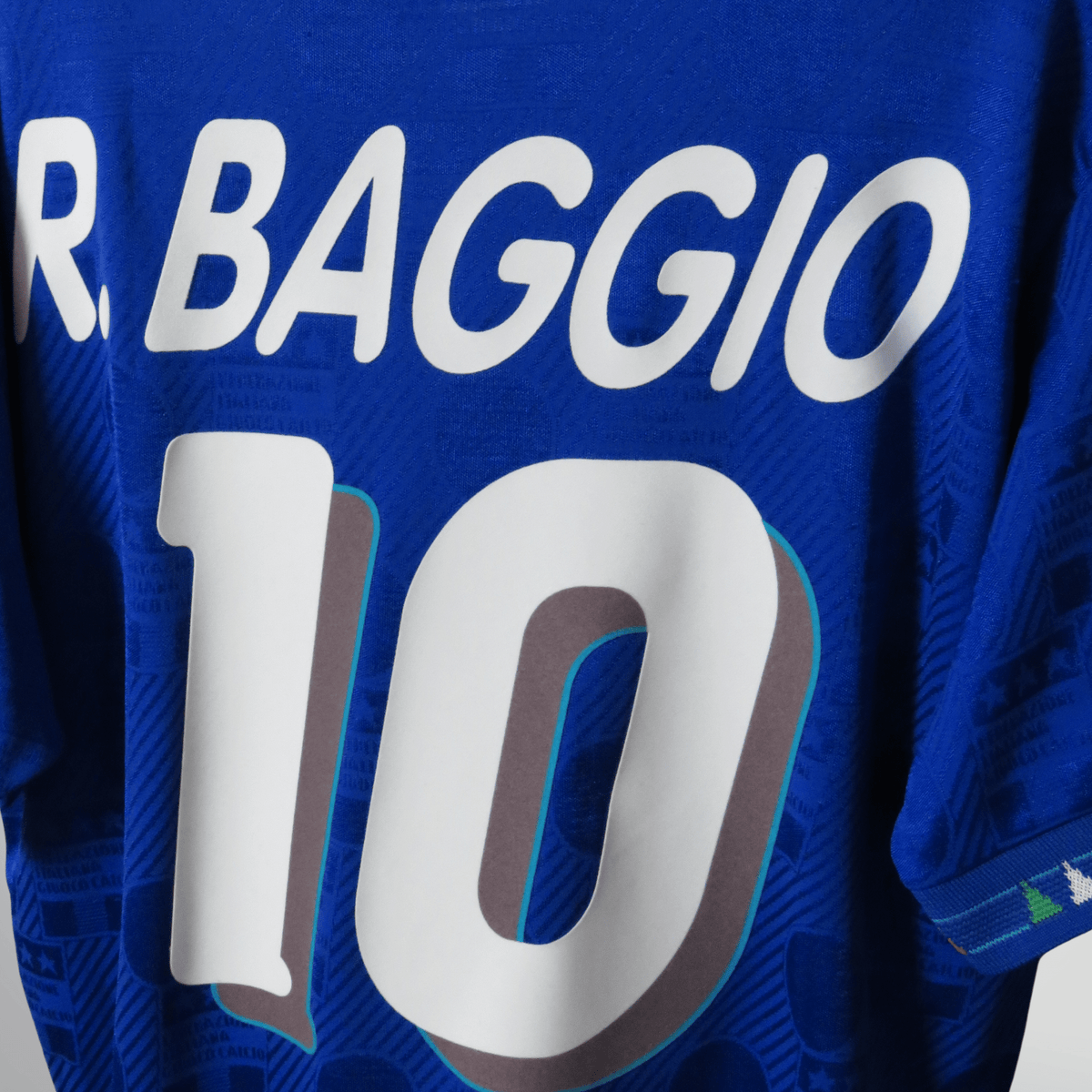 Italy 1994 Home Baggio #10 Shirt M