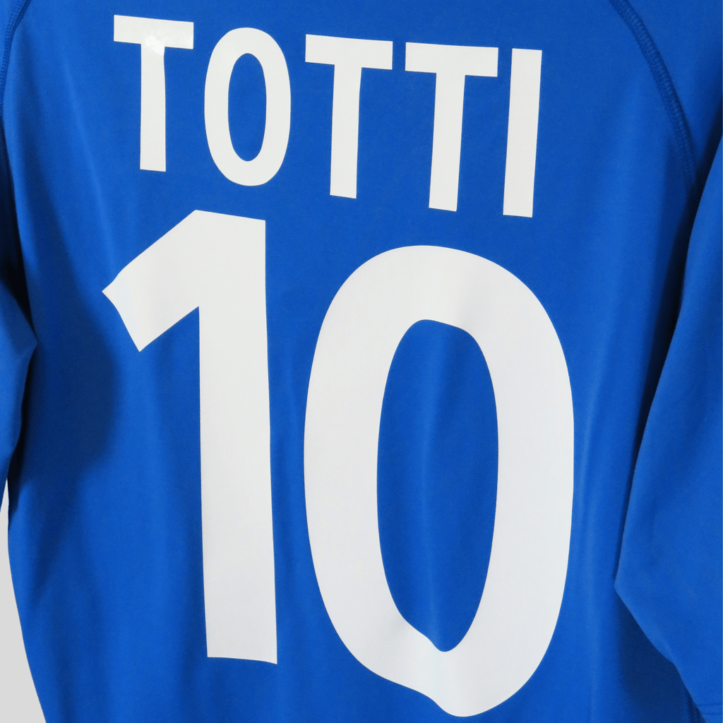 Italy 2002-03 Home Totti #10 Shirt M