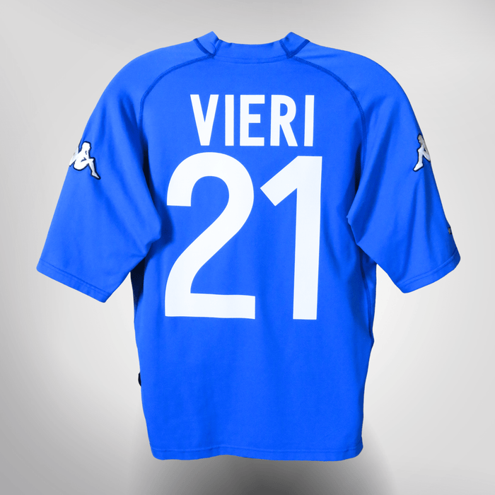 Italy 2002-03 Home Vieri #21 Shirt L