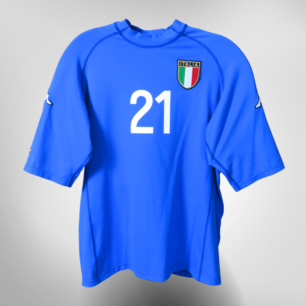 Italy 2002-03 Home Vieri #21 Shirt L