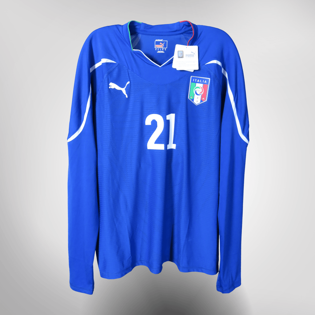 Italy 2010-12 Home Pirlo #21 w/Tags Shirt XL