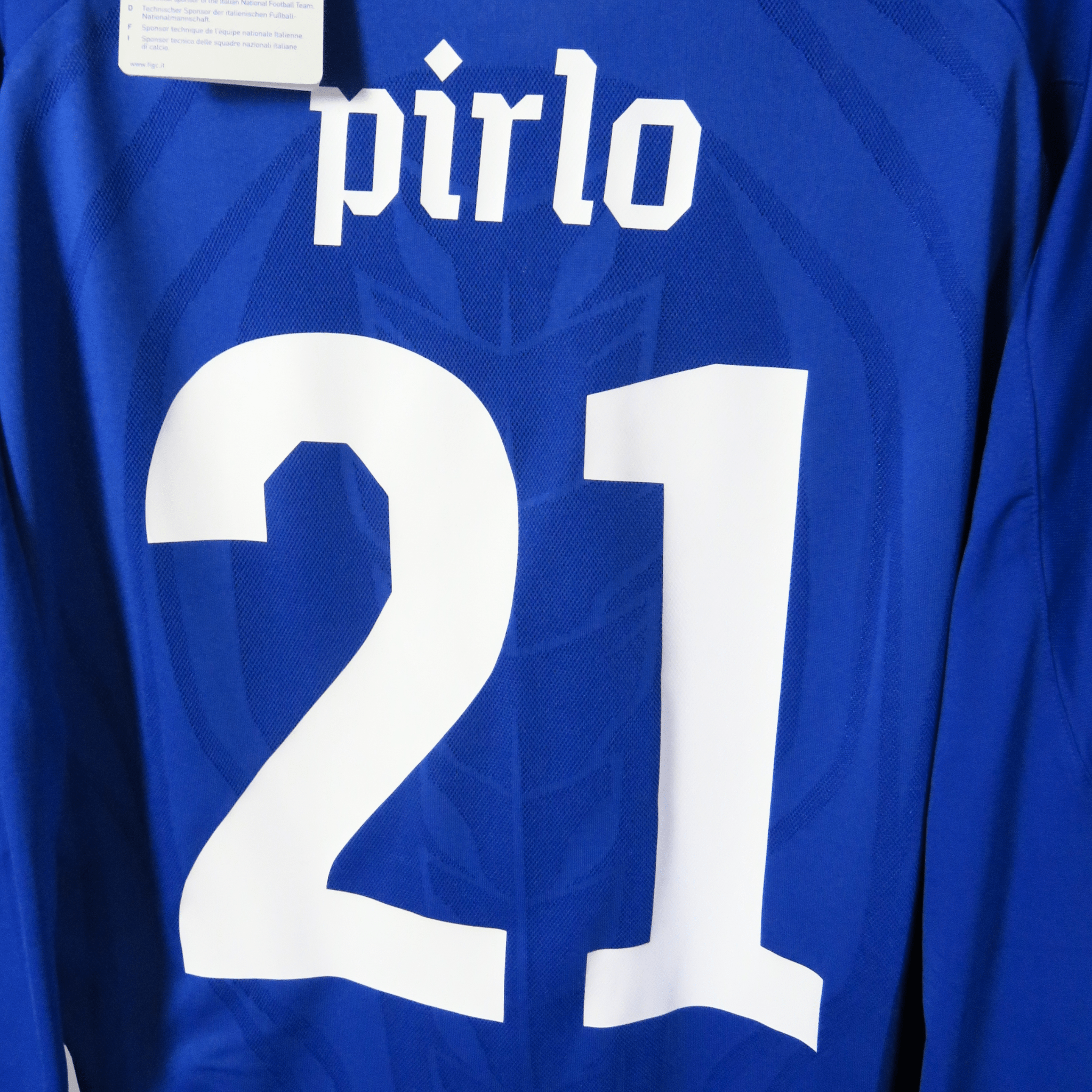 Italy 2010-12 Home Pirlo #21 w/Tags Shirt XL